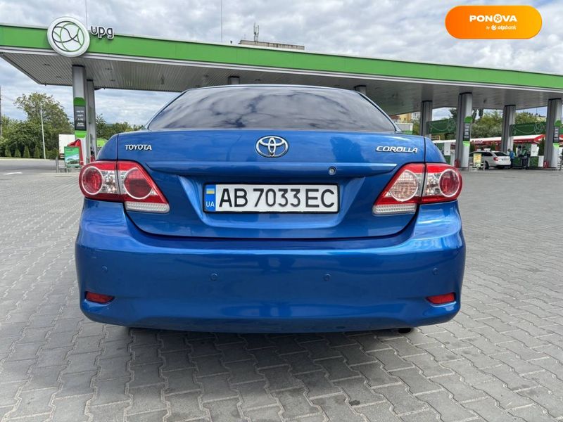 Toyota Corolla, 2010, Бензин, 1.3 л., 254 тыс. км, Седан, Синий, Винница Cars-Pr-65259 фото