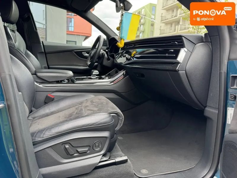 Audi Q8, 2018 р., Дизель, 179 тис. км, Позашляховик / Кросовер, Синій, Львів AT-10418593 фото