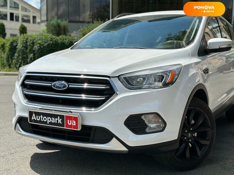 Ford Escape, 2017, Бензин, 1.5 л., 97 тис. км, Позашляховик / Кросовер, Білий, Вінниця 110765 фото