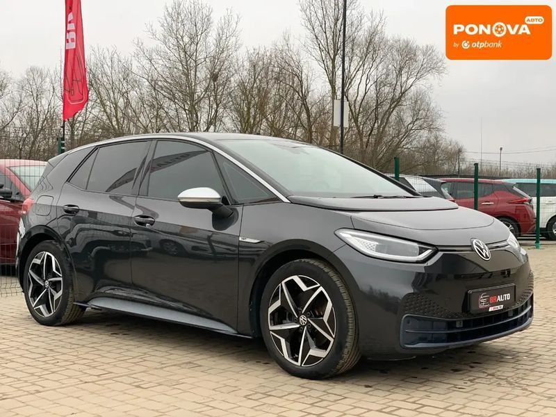 Volkswagen ID.3, 2020 г., Електро, 68 тыс. км, Хетчбек, Чорный, Бердичев AT-10405965 фото