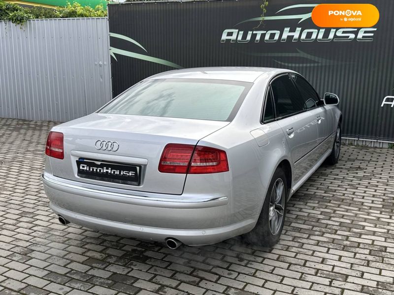 Audi A8, 2009, Бензин, 4.2 л., 160 тыс. км, Седан, Серый, Винница 99300 фото