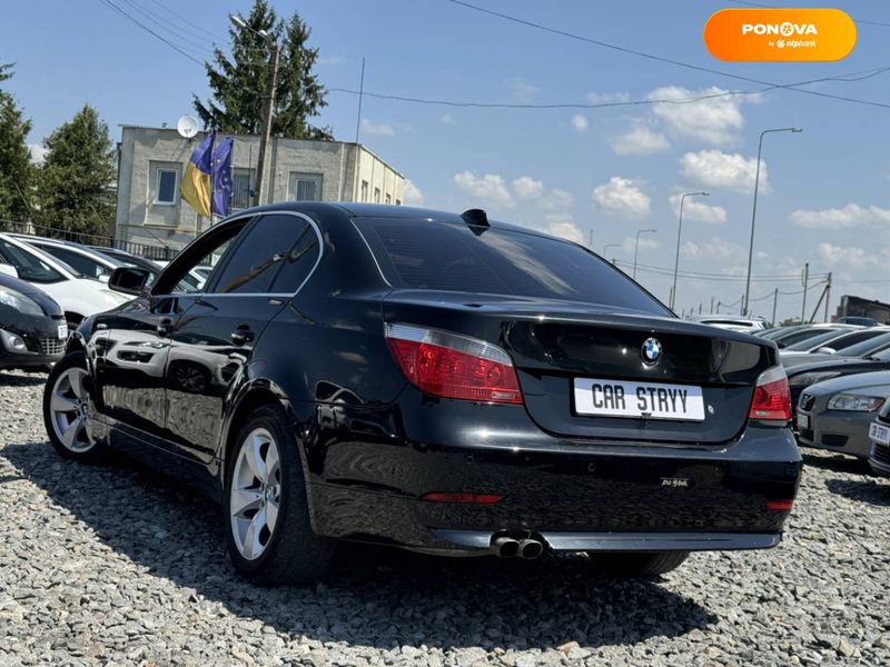 BMW 5 Series, 2004, Бензин, 2.17 л., 228 тис. км, Седан, Чорний, Стрий 108394 фото