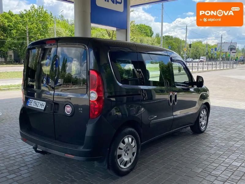 Fiat Doblo, 2010 р., Дизель, 231 тис. км, Мінівен, Чорний, Миколаїв AT-10403837 фото