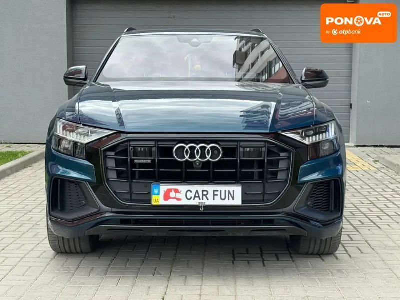 Audi Q8, 2018 р., Дизель, 179 тис. км, Позашляховик / Кросовер, Синій, Львів AT-10418593 фото