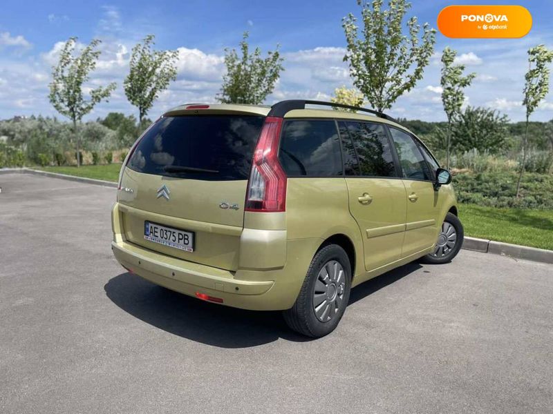 Citroen Grand C4 Picasso, 2007, Бензин, 2 л., 210 тис. км, Мінівен, Жовтий, Дніпро (Дніпропетровськ) 98948 фото