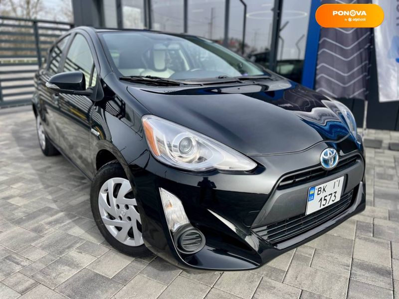 Toyota Prius C, 2015, Гибрид (HEV), 1.5 л., 131 тыс. км, Хетчбек, Чорный, Ровно 33292 фото