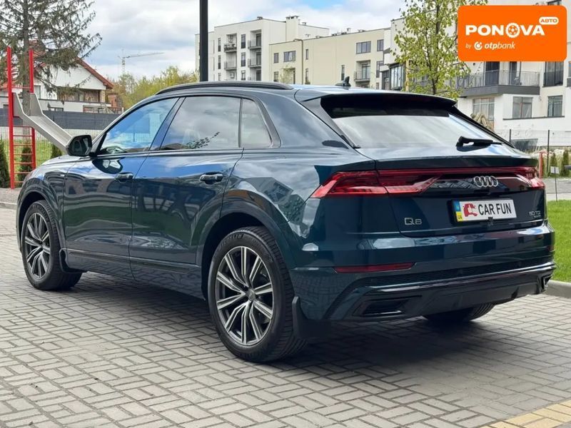 Audi Q8, 2018 р., Дизель, 179 тис. км, Позашляховик / Кросовер, Синій, Львів AT-10418593 фото