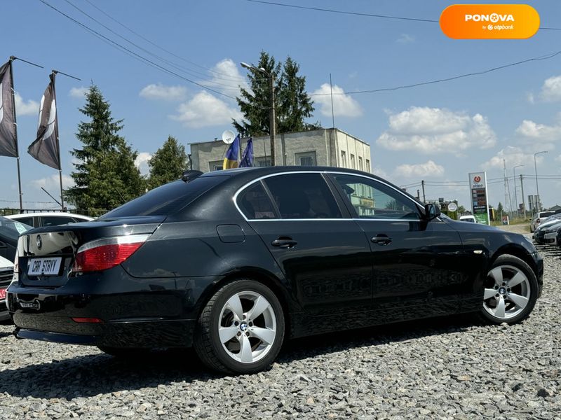 BMW 5 Series, 2004, Бензин, 2.17 л., 228 тис. км, Седан, Чорний, Стрий 108394 фото