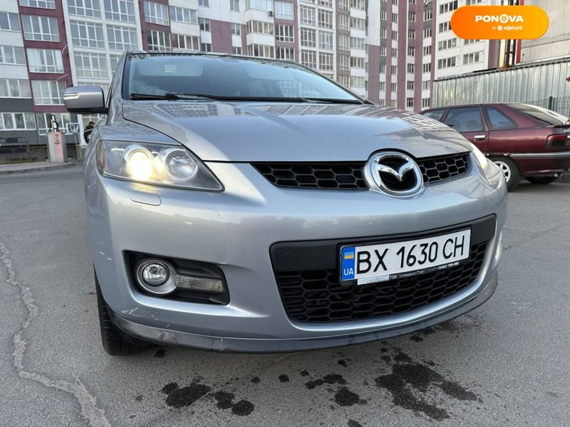 Mazda CX-7, 2008, Газ пропан-бутан / Бензин, 2.3 л., 113 тис. км, Позашляховик / Кросовер, Сірий, Хмельницький Cars-Pr-64852 фото