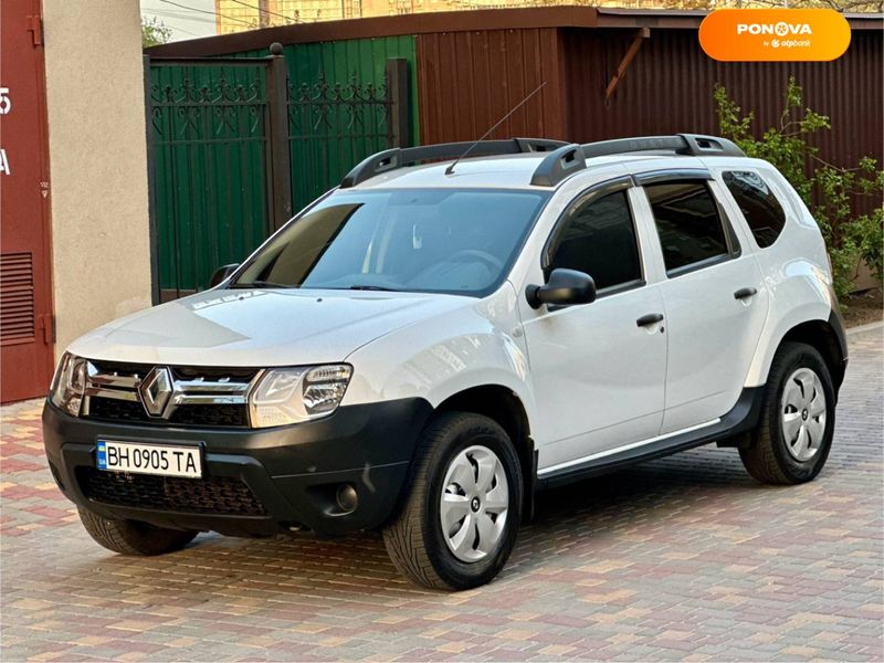 Renault Duster, 2017, Дизель, 1.46 л., 142 тыс. км, Внедорожник / Кроссовер, Белый, Одесса Cars-Pr-68546 фото