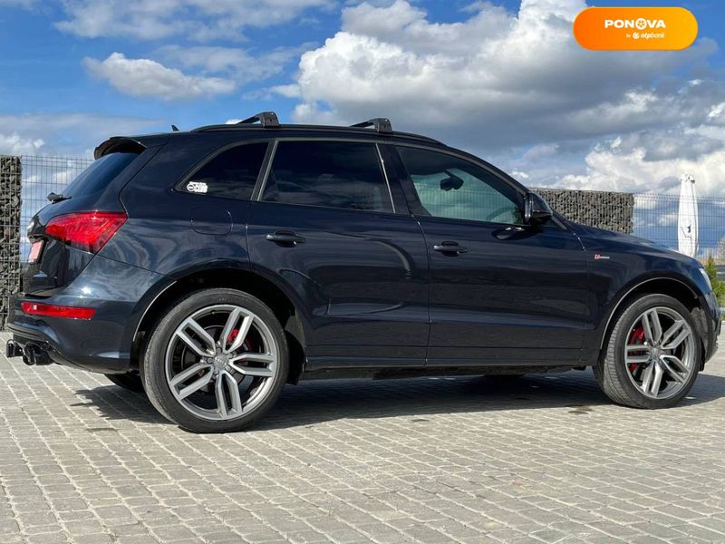 Audi SQ5, 2015, Бензин, 3 л., 208 тис. км, Позашляховик / Кросовер, Синій, Львів Cars-Pr-63850 фото