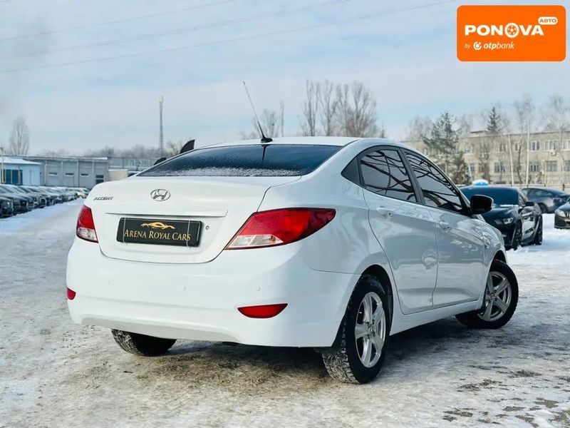 Hyundai Accent, 2015 г., Газ пропан-бутан / Бензин, 117 тыс. км, Седан, Белый, Харьков AT-10409061 фото