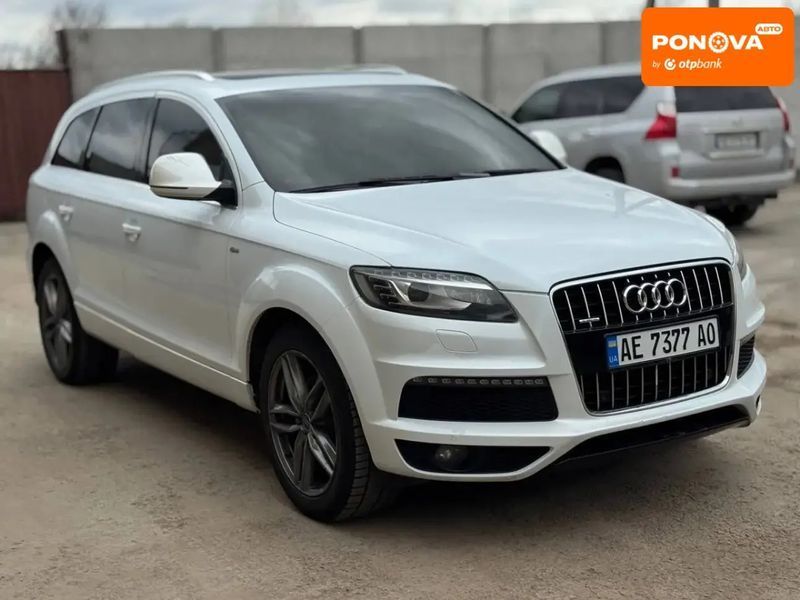 Audi Q7, 2007 р., Газ пропан-бутан / Бензин, 123 тис. км, Позашляховик / Кросовер, Білий, Дніпро (Дніпропетровськ) AT-10414405 фото