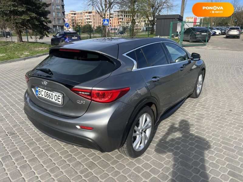 Infiniti QX30, 2017, Дизель, 1.46 л., 101 тис. км, Позашляховик / Кросовер, Сірий, Львів 34382 фото