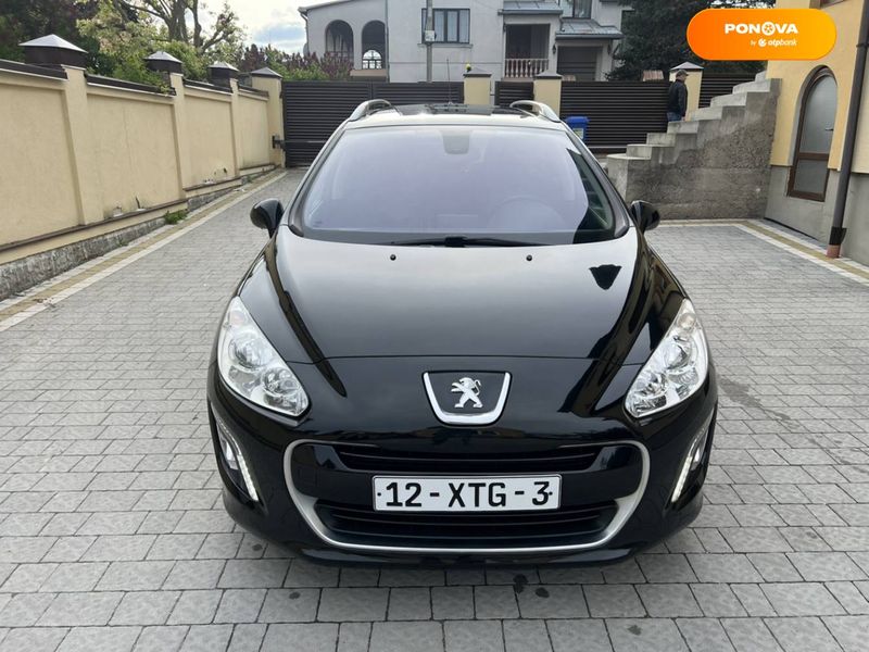 Peugeot 308, 2012, Дизель, 1.6 л., 198 тыс. км, Универсал, Чорный, Львов Cars-Pr-67679 фото