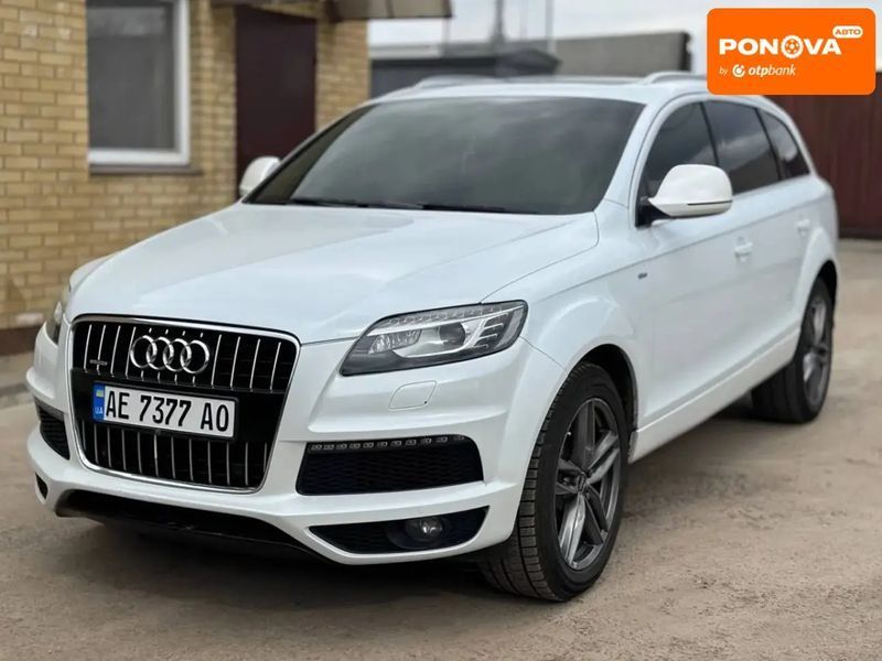 Audi Q7, 2007 р., Газ пропан-бутан / Бензин, 123 тис. км, Позашляховик / Кросовер, Білий, Дніпро (Дніпропетровськ) AT-10414405 фото