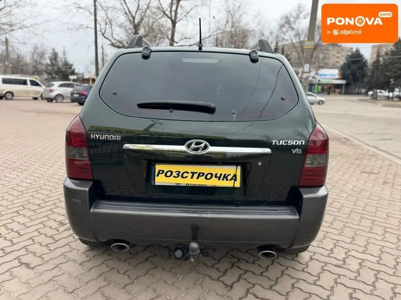 Hyundai Tucson, 2006 р., Газ пропан-бутан / Бензин, 250 тис. км, Позашляховик / Кросовер, Чорний, Кривий Ріг AT-10410217 фото