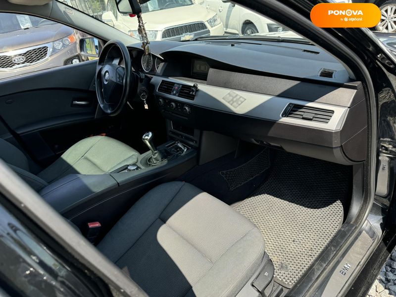 BMW 5 Series, 2004, Бензин, 2.17 л., 228 тис. км, Седан, Чорний, Стрий 108394 фото