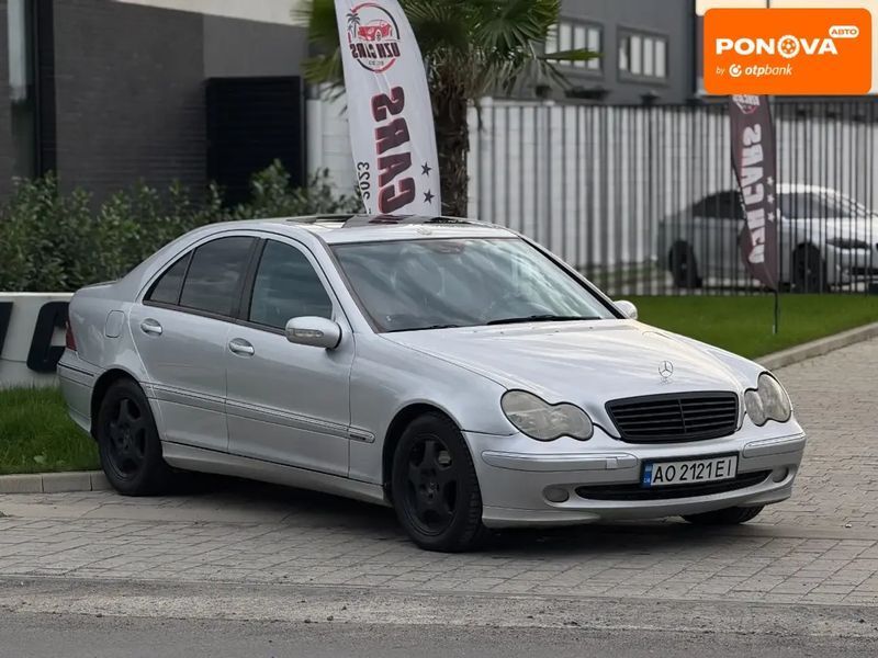 Mercedes-Benz C-Class, 2002 г., Дизель, 350 тыс. км, Седан, Серый, Ужгород AT-10402323 фото