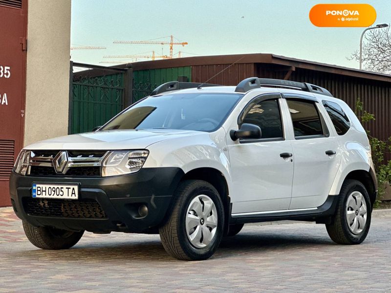 Renault Duster, 2017, Дизель, 1.46 л., 142 тыс. км, Внедорожник / Кроссовер, Белый, Одесса Cars-Pr-68546 фото