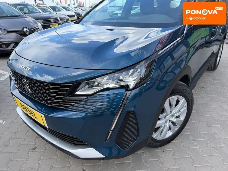 Peugeot 3008, 2021 г., Дизель, 171 тыс. км, Внедорожник / Кроссовер, Синий, Винница AT-10421903 фото