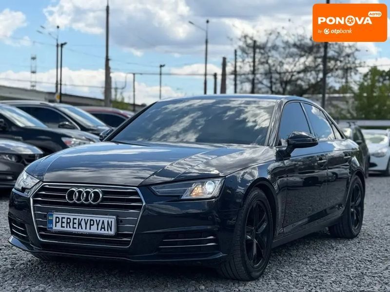 Audi A4, 2016 г., Бензин, 163 тыс. км, Седан, Чорный, Днепр (Днепропетровск) AT-10417790 фото