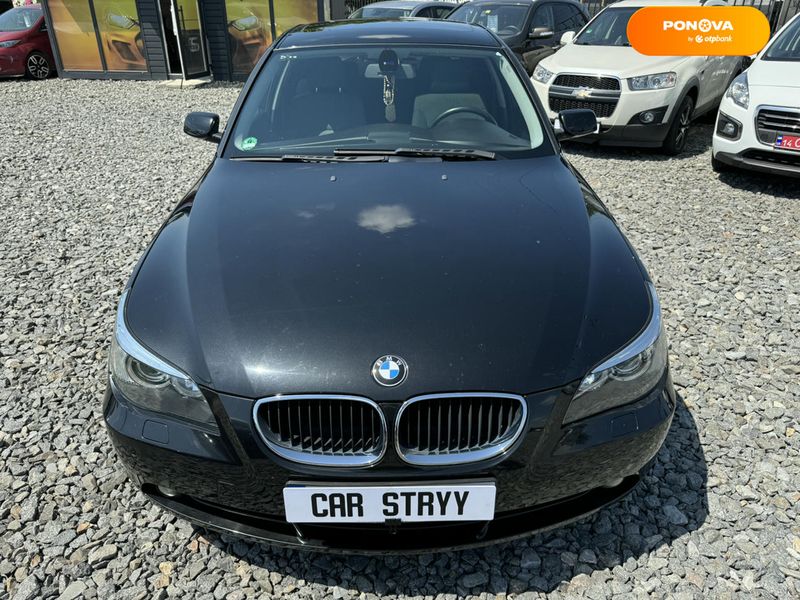 BMW 5 Series, 2004, Бензин, 2.17 л., 228 тыс. км, Седан, Чорный, Стрый 108394 фото