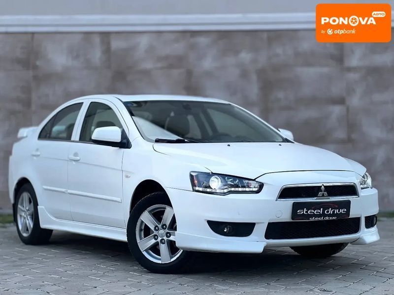 Mitsubishi Lancer, 2008 р., Бензин, 183 тис. км, Седан, Білий, Миколаїв AT-10415877 фото