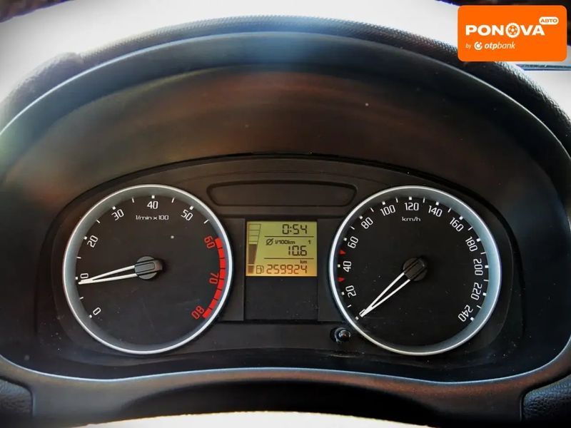 Skoda Fabia, 2008 р., Газ пропан-бутан / Бензин, 259 тис. км, Хетчбек, Сірий, Черкаси AT-10411044 фото