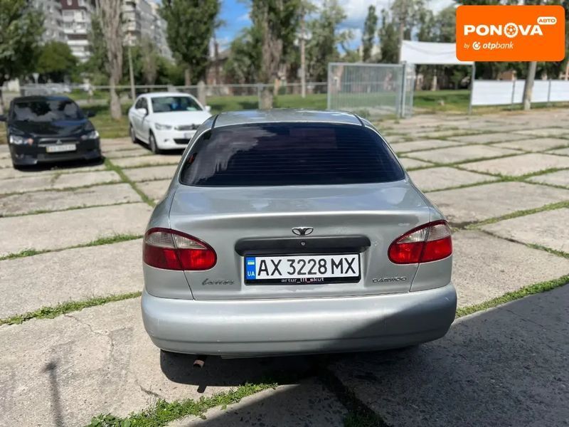 Daewoo Lanos, 2007 р., Газ метан / Бензин, 323 тис. км, Седан, Сірий, Харків AT-10418259 фото