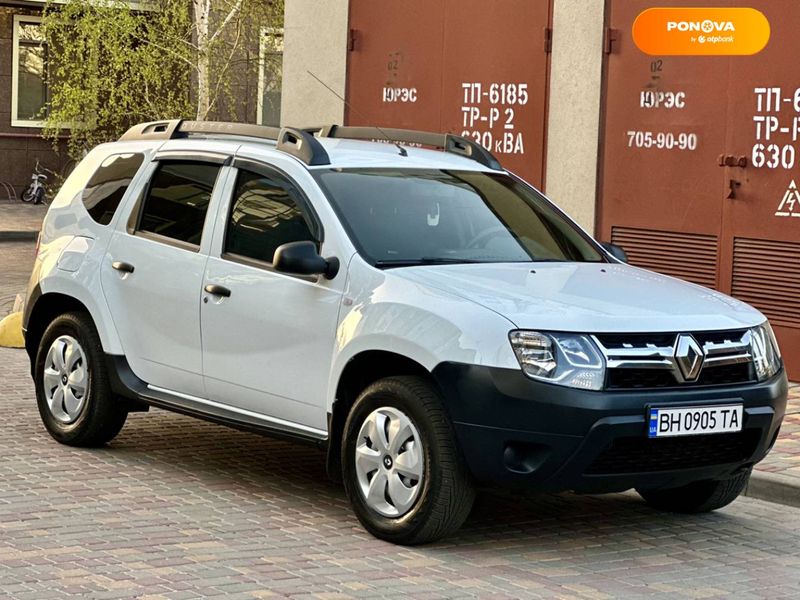 Renault Duster, 2017, Дизель, 1.46 л., 142 тыс. км, Внедорожник / Кроссовер, Белый, Одесса Cars-Pr-68546 фото