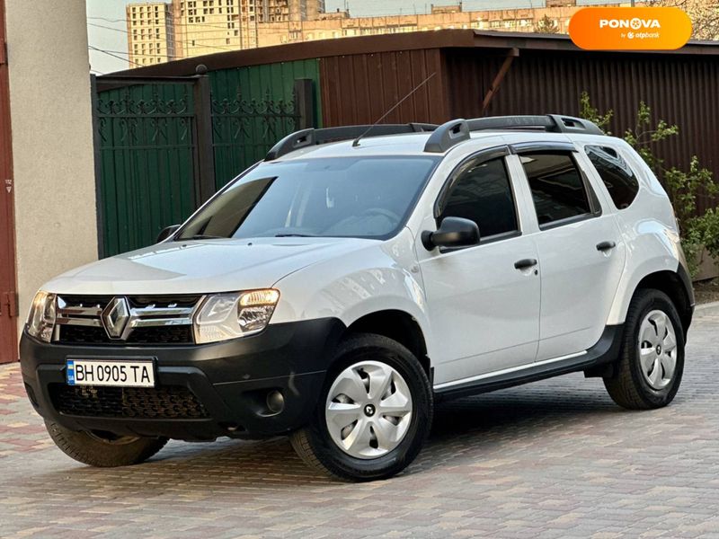 Renault Duster, 2017, Дизель, 1.46 л., 142 тыс. км, Внедорожник / Кроссовер, Белый, Одесса Cars-Pr-68546 фото