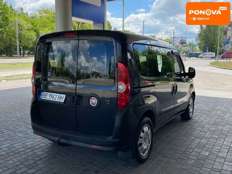 Fiat Doblo, 2010 р., Дизель, 231 тис. км, Мінівен, Чорний, Миколаїв AT-10403837 фото