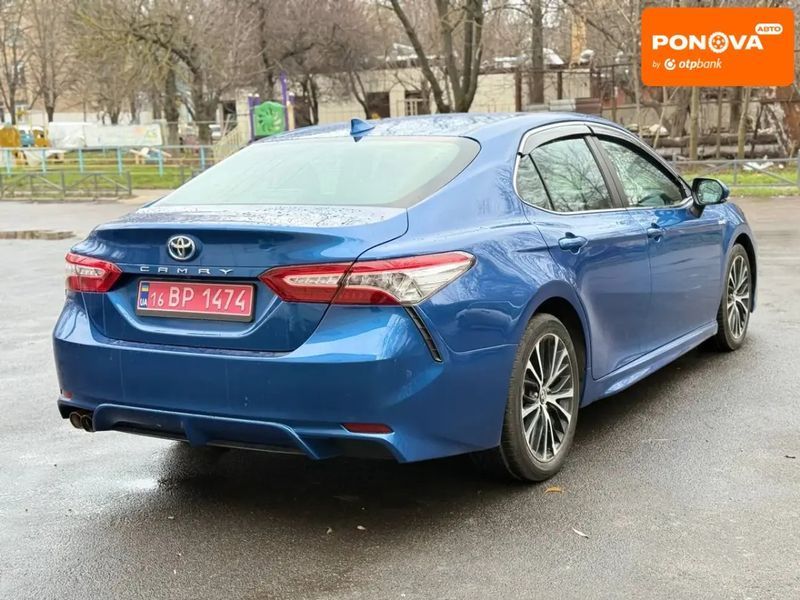 Toyota Camry, 2020 р., Гібрид (HEV), 49 тис. км, Седан, Синій, Одеса AT-10409559 фото