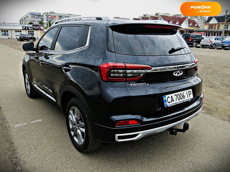 Chery Tiggo 4, 2021, Бензин, 1.5 л., 20 тис. км, Позашляховик / Кросовер, Чорний, Черкаси 47341 фото