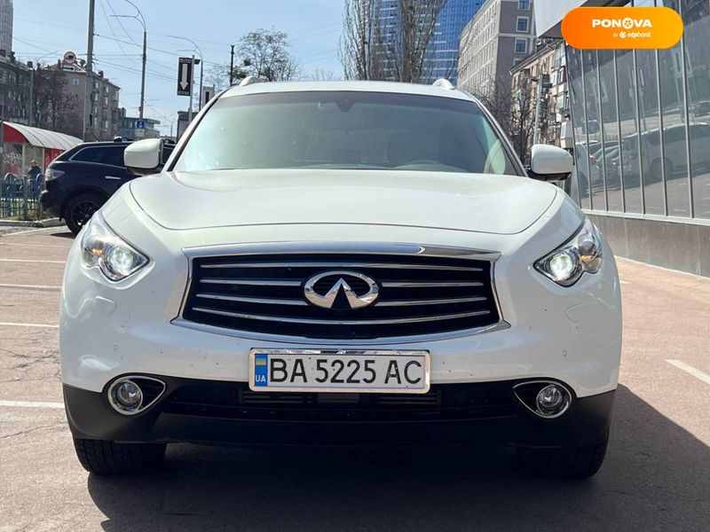 Infiniti QX70, 2014, Дизель, 2.99 л., 66 тыс. км, Внедорожник / Кроссовер, Белый, Киев 44293 фото