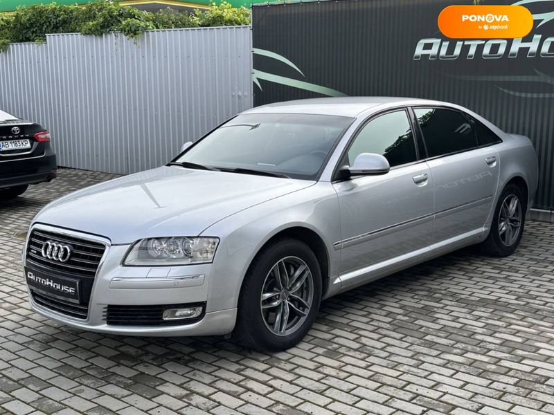 Audi A8, 2009, Бензин, 4.2 л., 160 тыс. км, Седан, Серый, Винница 99300 фото