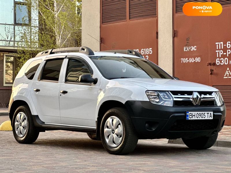 Renault Duster, 2017, Дизель, 1.46 л., 142 тыс. км, Внедорожник / Кроссовер, Белый, Одесса Cars-Pr-68546 фото