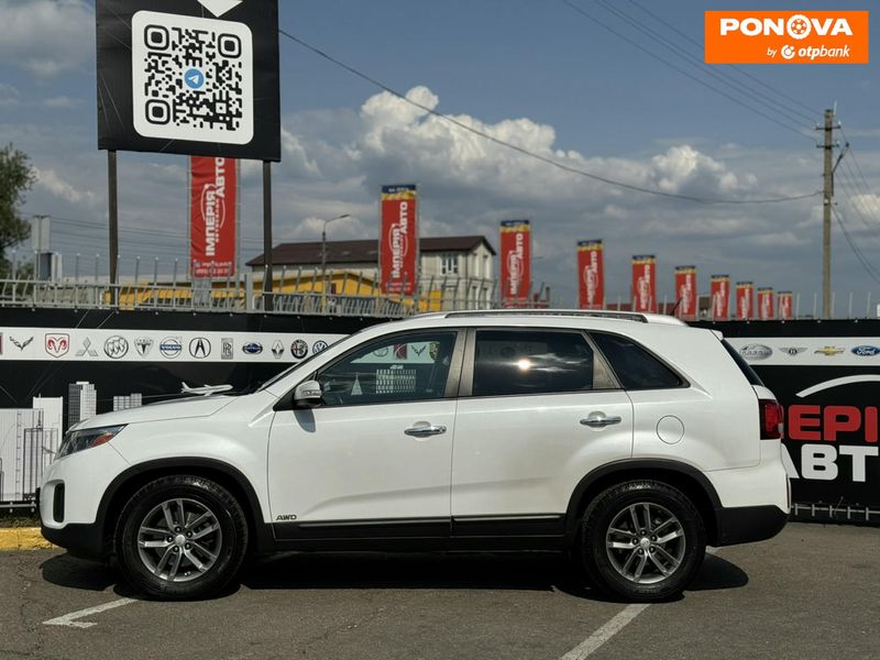 Kia Sorento, 2014, Газ пропан-бутан / Бензин, 3.34 л., 184 тис. км, Позашляховик / Кросовер, Білий, Київ 47462 фото