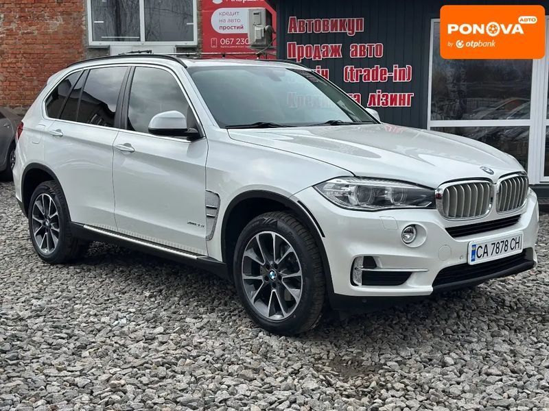 BMW X5, 2015 р., Бензин, 165 тис. км, Позашляховик / Кросовер, Білий, Сміла AT-10414228 фото
