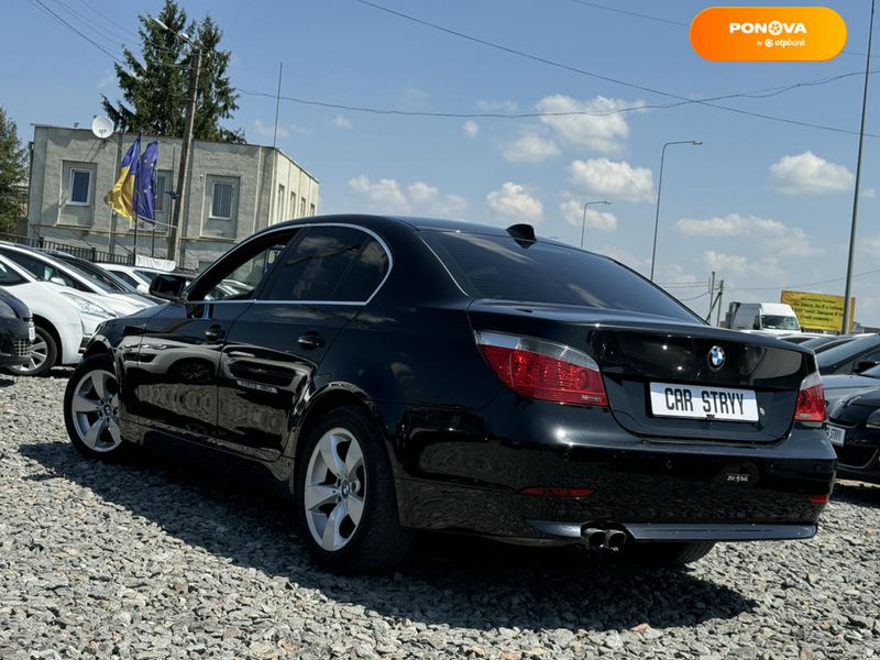 BMW 5 Series, 2004, Бензин, 2.17 л., 228 тыс. км, Седан, Чорный, Стрый 108394 фото