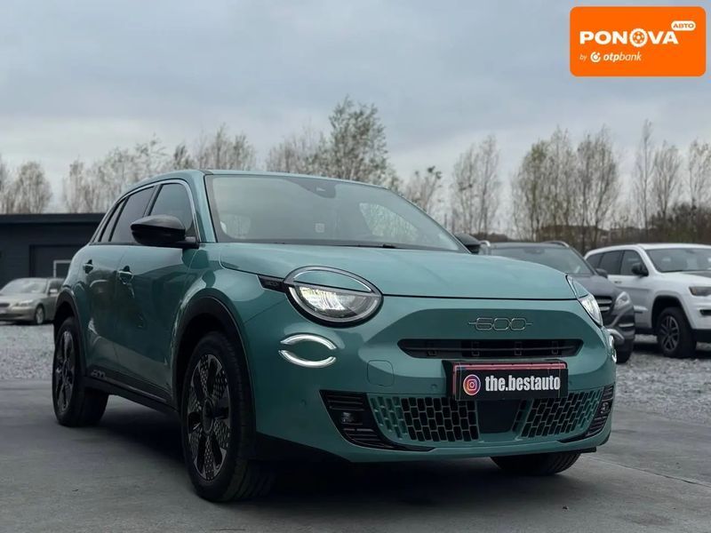 Fiat 600e, 2024 р., Електро, 1 тис. км, Позашляховик / Кросовер, Зелений, Рівне AT-10405450 фото