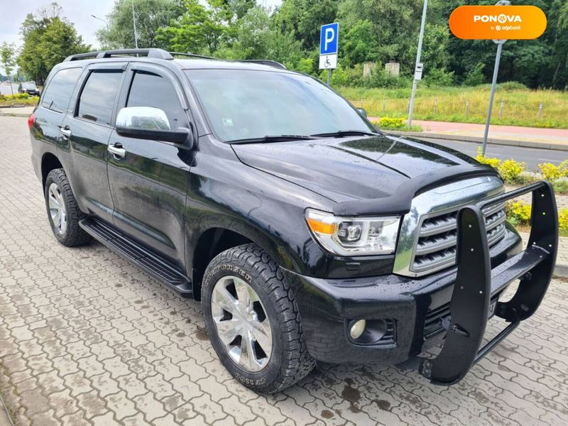 Toyota Sequoia, 2008, Газ пропан-бутан / Бензин, 5.66 л., 200 тис. км, Позашляховик / Кросовер, Чорний, Львів Cars-Pr-65754 фото