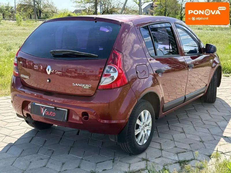 Renault Sandero, 2011 р., Бензин, 170 тис. км, Хетчбек, Червоний, Миколаїв AT-10417610 фото