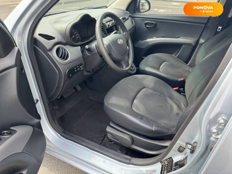 Hyundai i10, 2012, Газ пропан-бутан / Бензин, 1.09 л., 143 тис. км, Хетчбек, Синій, Київ 51324 фото