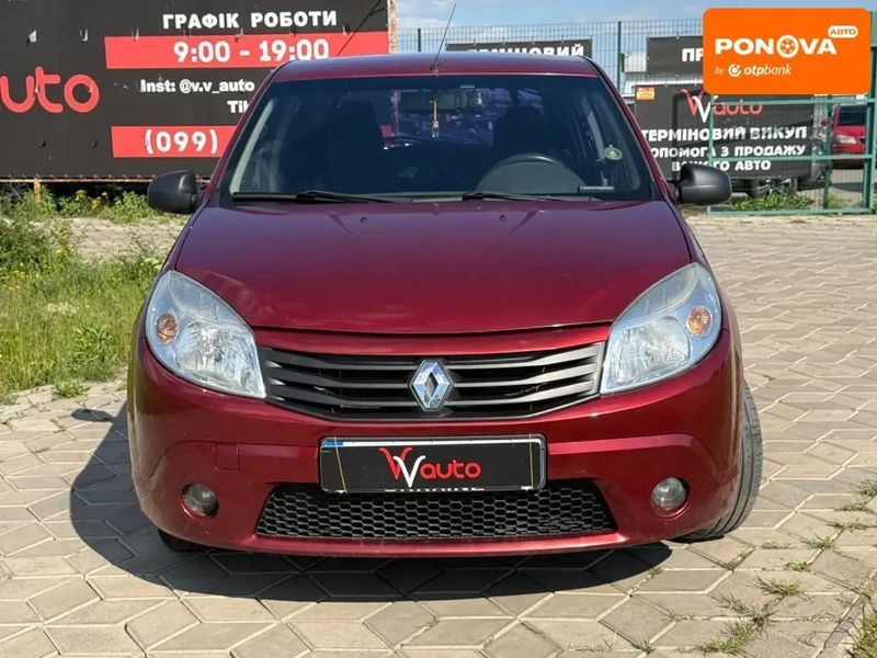 Renault Sandero, 2011 р., Бензин, 170 тис. км, Хетчбек, Червоний, Миколаїв AT-10417610 фото