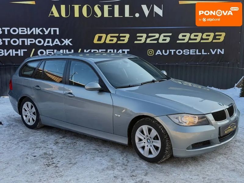 BMW 3 Series, 2007 р., Бензин, 227 тис. км, Універсал, Сірий, Вінниця AT-10407886 фото