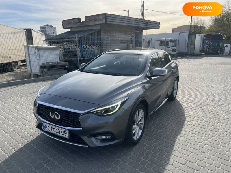 Infiniti QX30, 2017, Дизель, 1.46 л., 101 тыс. км, Внедорожник / Кроссовер, Серый, Львов 34382 фото