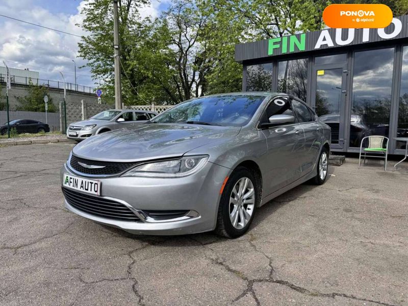 Chrysler 200, 2014, Газ пропан-бутан / Бензин, 2.4 л., 210 тис. км, Седан, Сірий, Київ 39707 фото