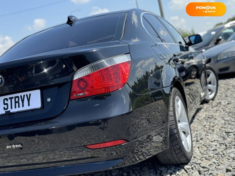 BMW 5 Series, 2004, Бензин, 2.17 л., 228 тыс. км, Седан, Чорный, Стрый 108394 фото